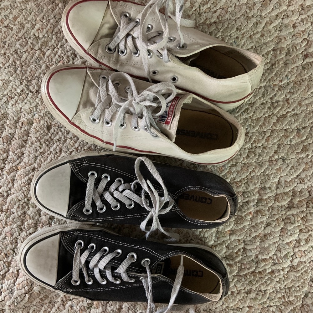Two pairs of Converse